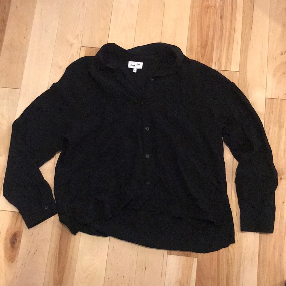 Frank & Oak Black Medium Blouse - Montreal